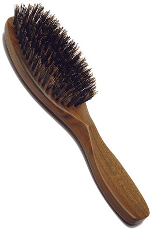 8100458 | Tan's Green Sandalwood Mix Pure Wild Boar Hairbrush | Hair Growing 