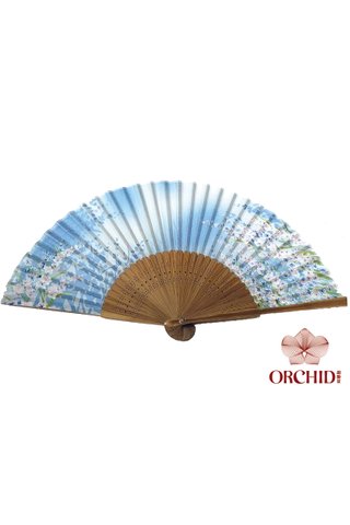 827-31 | Bamboo And Silk Chinese Style Fan