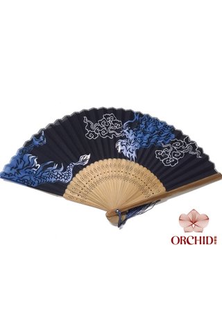 8482791 | Bamboo And Cotton Chinese Style Fan