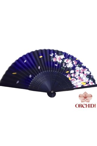 849-39 | Bamboo And Silk Chinese Style Fan
