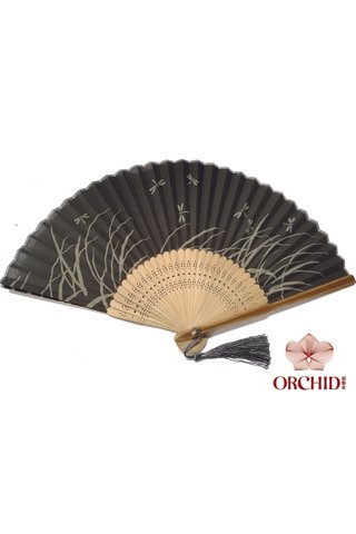 849-94 | Bamboo And Silk Chinese Style Fan