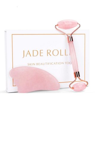 8100157 | Jade Material GUA SHA Tool Massage For Face Body 2 in 1 set