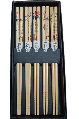 Bamboo Chopsticks Dining Set 4