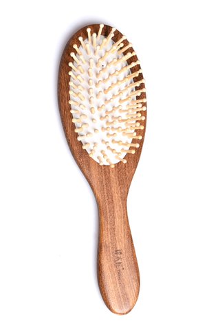 8100035 | Tan's Guibourtia Wooden Hair Brush Haircare Antistatic