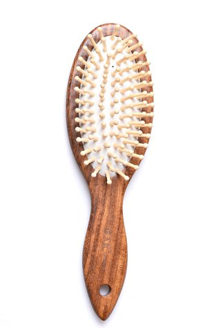 8100037 | Tan's Guibourtia sp Wooden Hair Brush
