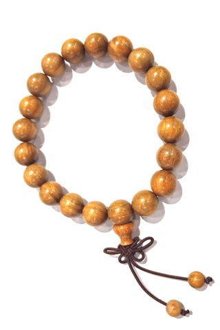 443 | Jade Sandal Wood Bracelet