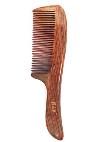8100142 | Tan's Rose Wood Antistatic Comb